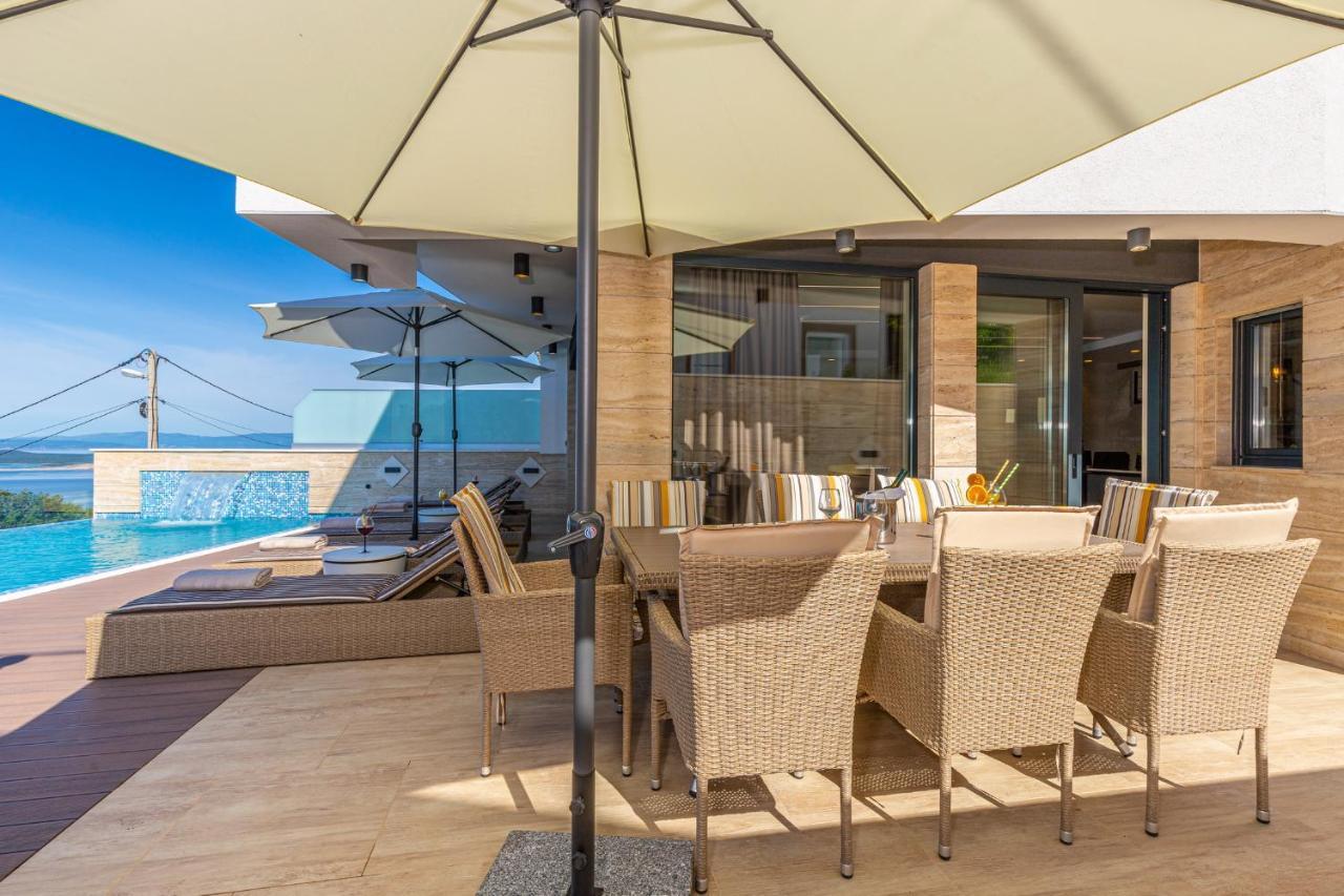 Villa Marassi With Heated Pool, Hot Tub And Sauna Crikvenica Esterno foto