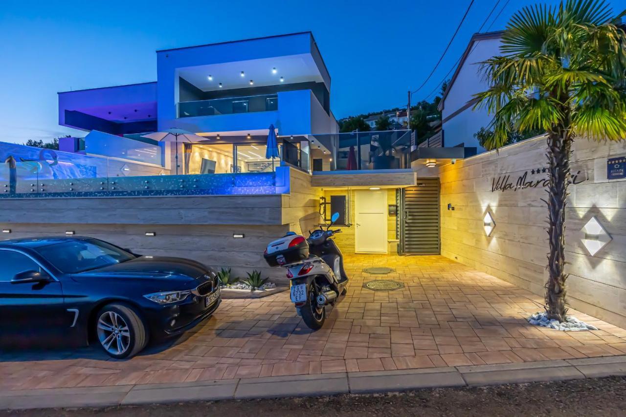 Villa Marassi With Heated Pool, Hot Tub And Sauna Crikvenica Esterno foto